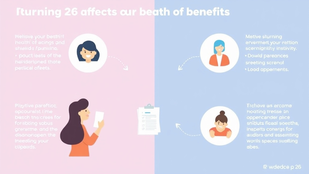 Real-world application diagram for how Turning 26 Affects Your Health Insurance and Benefits