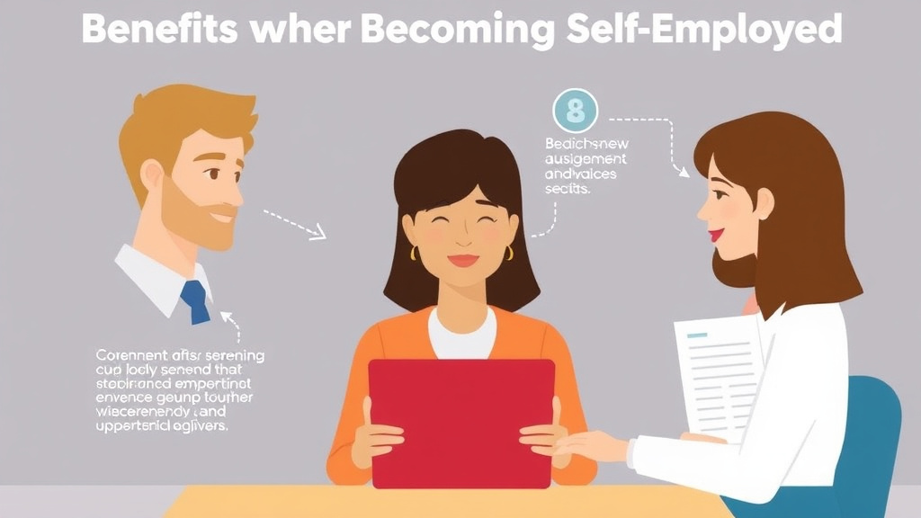 Implementation roadmap for benefits When Becoming Self-Employed with actionable steps