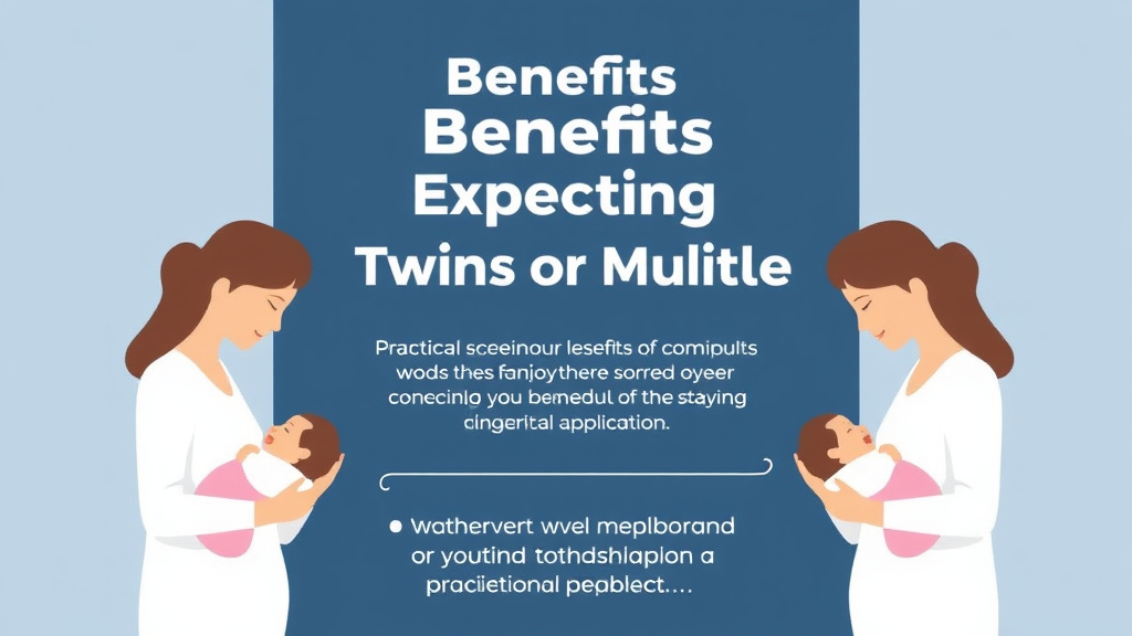 Implementation roadmap for benefits When Expecting Twins or Multiples with actionable steps