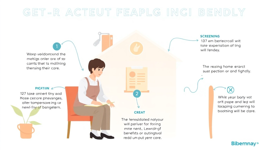 Action-oriented illustration showing how to apply benefits When a Family Member Needs Nursing Home Care