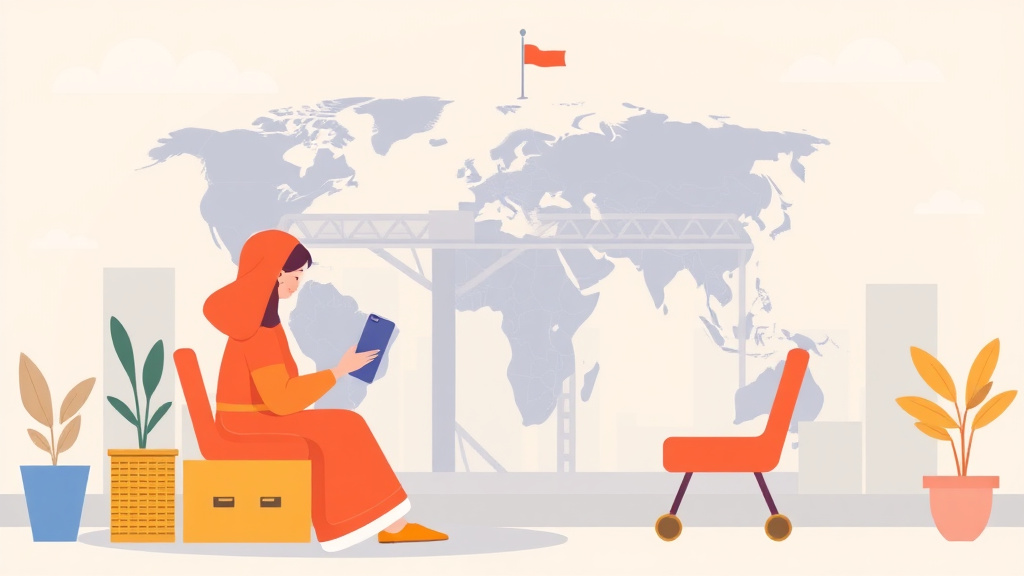 Conceptual diagram showing how benefits When Moving to Another Country: What You Keep works in practice