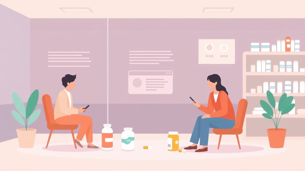 A professional illustration depicting 340B Drug Pricing Program: Discounted Medications Guide