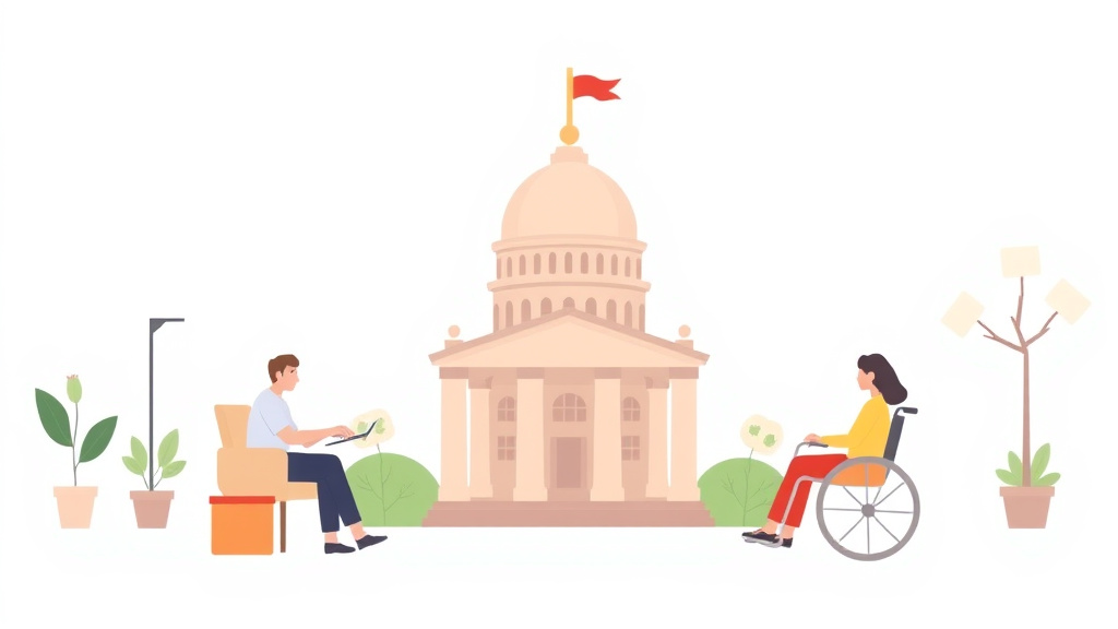 Visual overview of ABLE Accounts Guide: Tax-Free Savings for People With Disabilities with key concepts highlighted