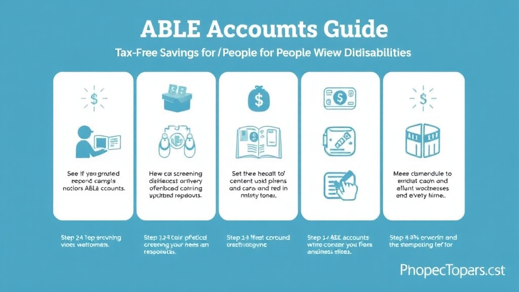Practical workflow diagram for ABLE Accounts Guide: Tax-Free Savings for People With Disabilities