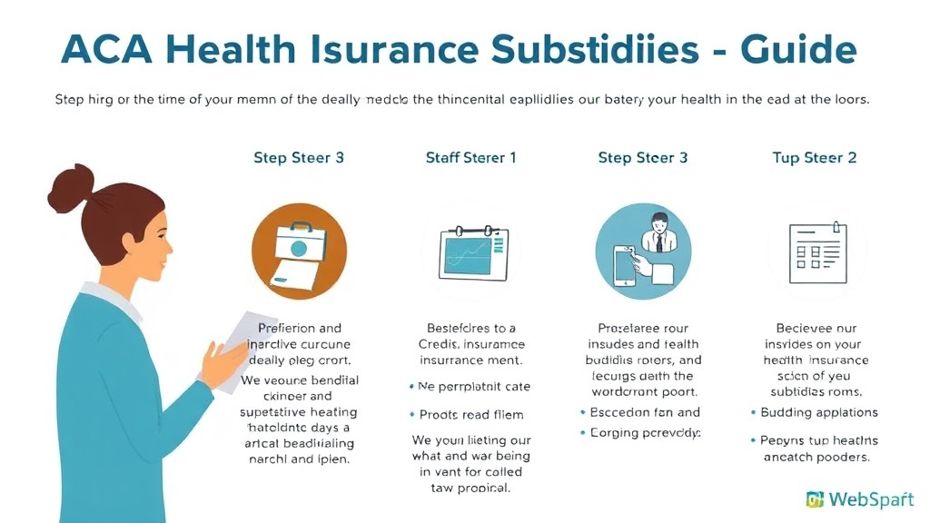 Real-world application diagram for ACA Health Insurance Subsidies Guide: Premium Tax Credits Explained