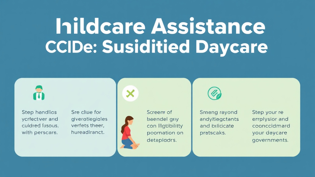 Implementation roadmap for childcare Assistance (CCDF) Guide: Subsidized Daycare with actionable steps