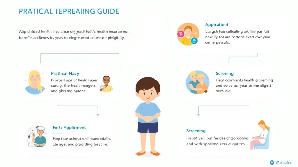 Practical checklist visual for CHIP (Children's Health Insurance) Guide: Coverage and Eligibility