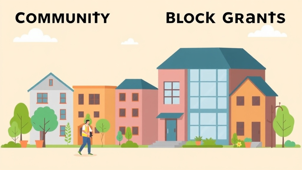 An informative visual explaining community Development Block Grants (CDBG) Guide for beginners and professionals