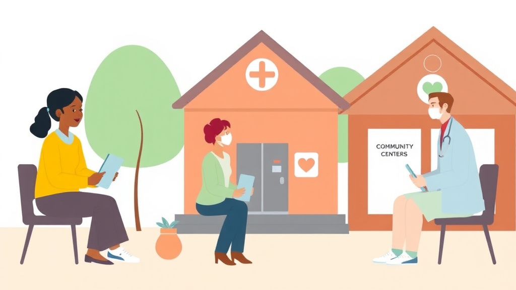 Real-world application diagram for community Health Centers Guide: Low-Cost Healthcare Near You