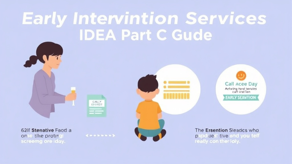 Real-world application diagram for early Intervention Services (IDEA Part C) Guide