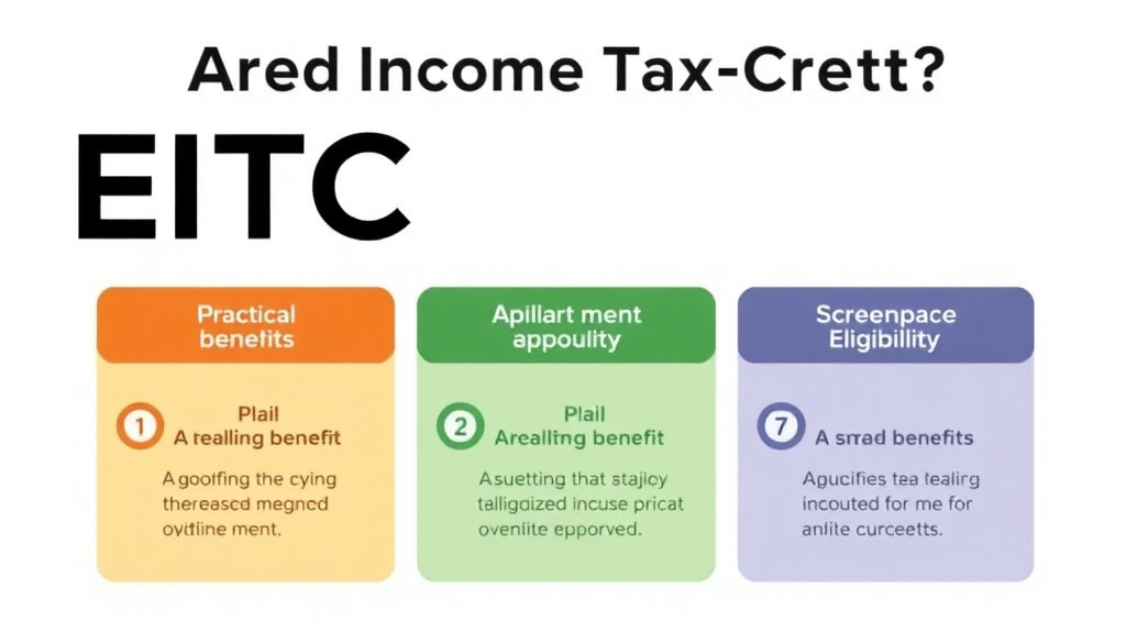 Action-oriented illustration showing how to apply earned Income Tax Credit (EITC) Guide 2026: Are You Eligible?