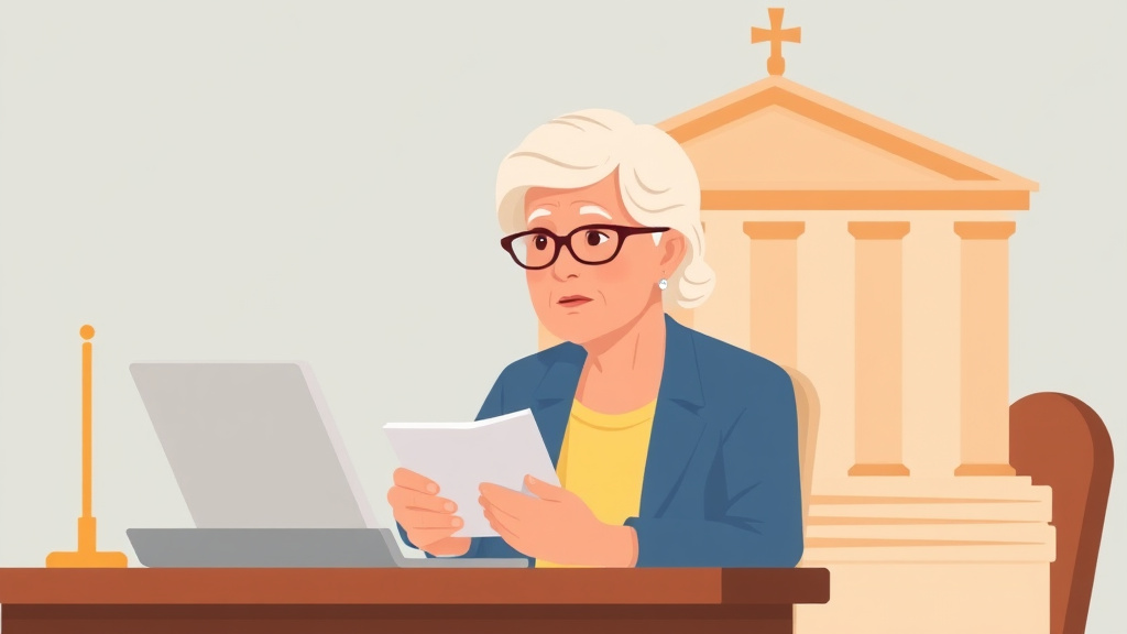 Clear illustration of elder Justice Programs: Protection Against Elder Abuse with supporting details