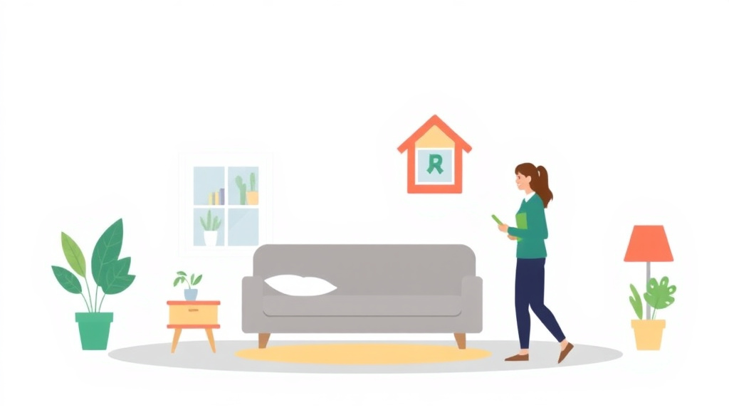 A professional illustration depicting emergency Rental Assistance Programs: How to Get Help