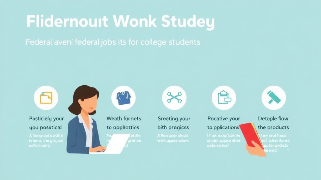 Hands-on guide visualization for federal Work-Study Guide: Campus Jobs for College Students