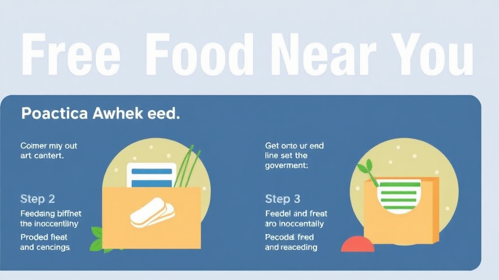 Step-by-step visual guide for implementing feeding America Guide: How to Find Free Food Near You
