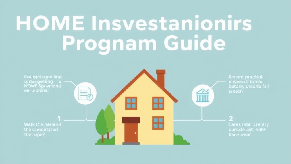Practical checklist visual for HOME Investment Partnerships Program Guide
