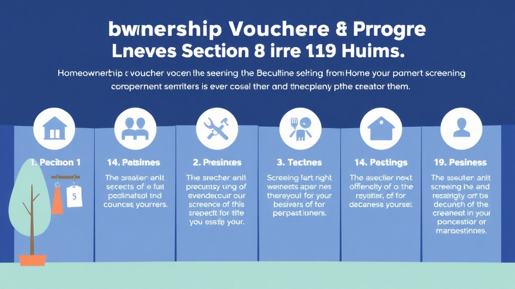 Practical workflow diagram for homeownership Voucher Program: Using Section 8 to Buy a Home