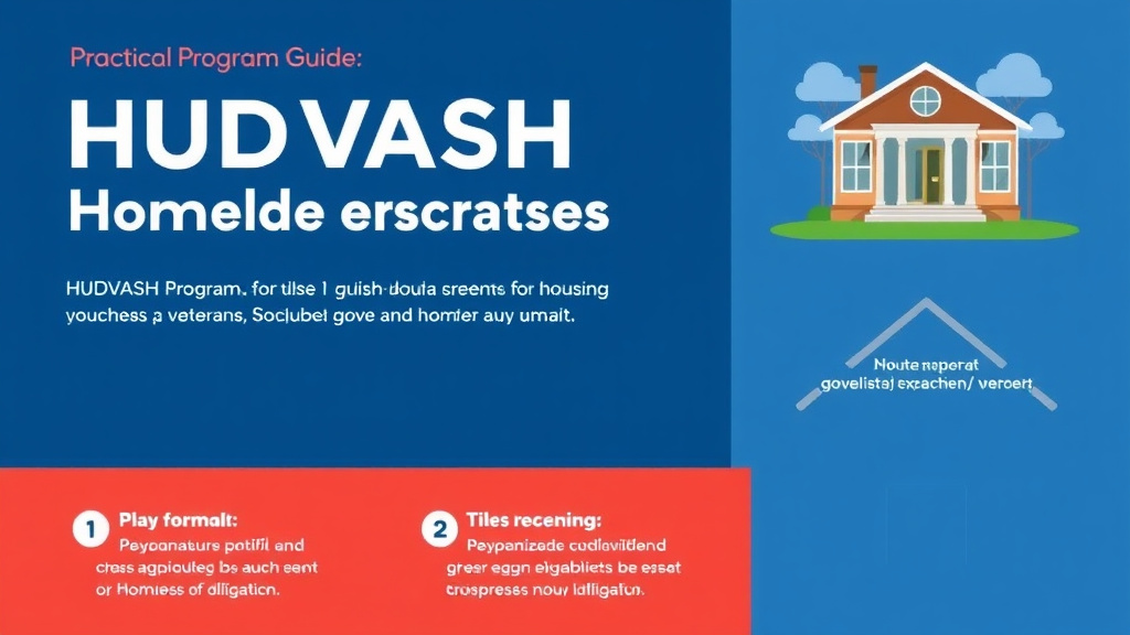 Practical checklist visual for HUD-VASH Program Guide: Housing Vouchers for Homeless Veterans