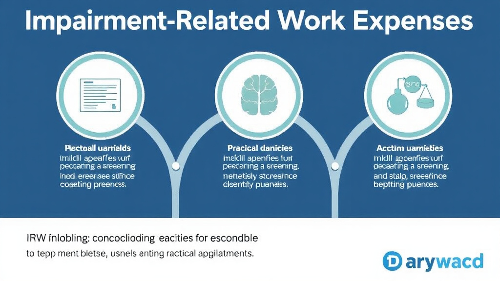 Step-by-step visual guide for implementing impairment-Related Work Expenses (IRWE) Guide