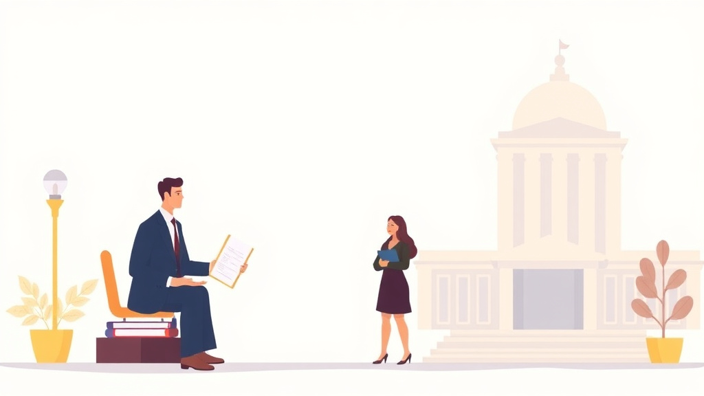 Detailed visual representation of legal Aid Services Guide: Free Lawyers for Low-Income People