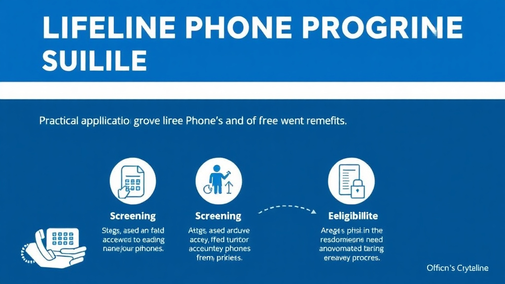 Practical workflow diagram for lifeline Phone Program Guide: Free Government Cell Phones