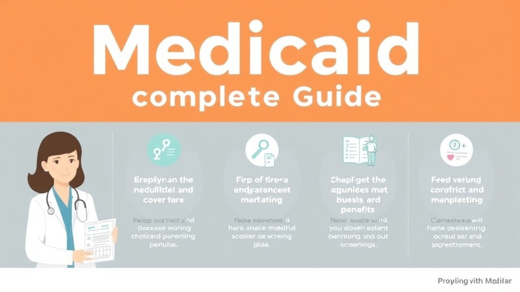 Process flow illustration for putting medicaid Complete Guide 2026: Eligibility, Coverage, and How to Apply into action