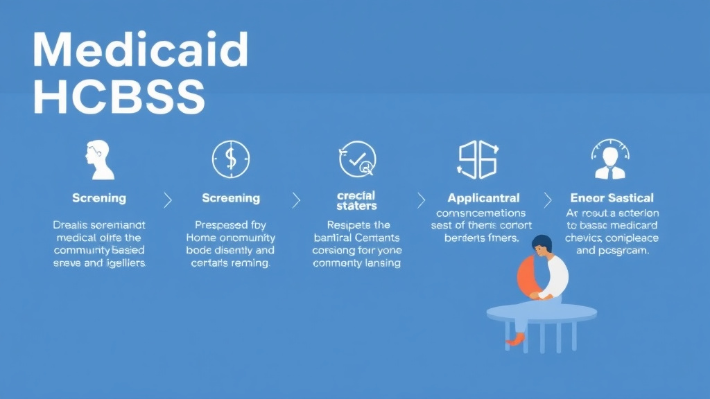Practical workflow diagram for medicaid Home and Community-Based Services (HCBS) Guide