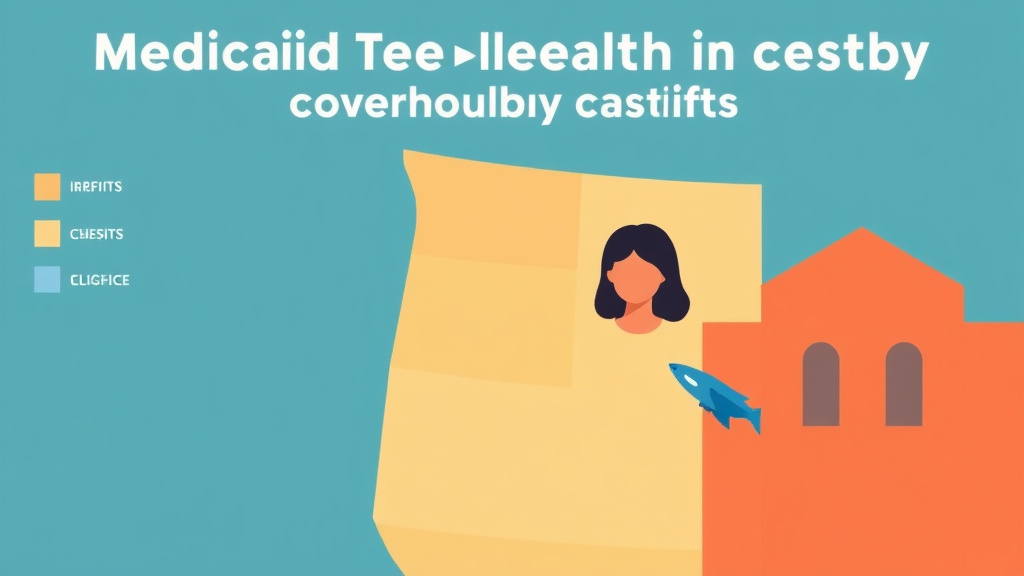 Clear illustration of medicaid Telehealth Coverage by State with supporting details