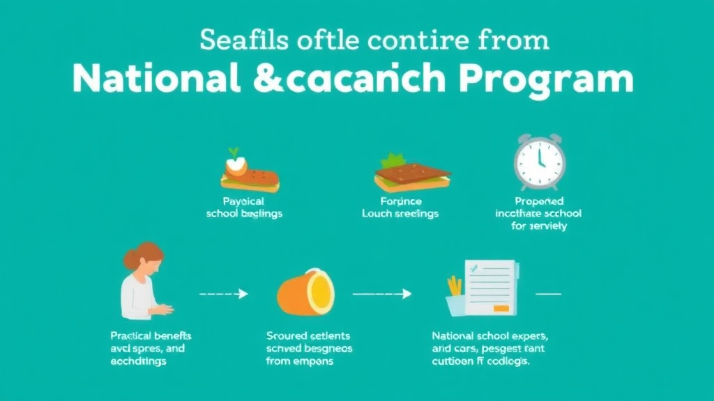 Hands-on guide visualization for national School Lunch Program Guide: Eligibility and Benefits