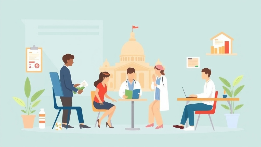 Conceptual diagram showing how patient Assistance Programs: Free Prescription Medications works in practice