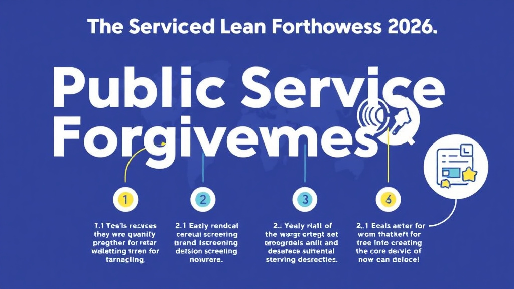 Practical checklist visual for public Service Loan Forgiveness (PSLF) Guide 2026