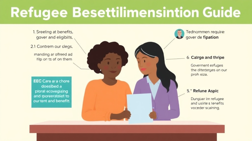 Hands-on guide visualization for refugee Resettlement Benefits Guide
