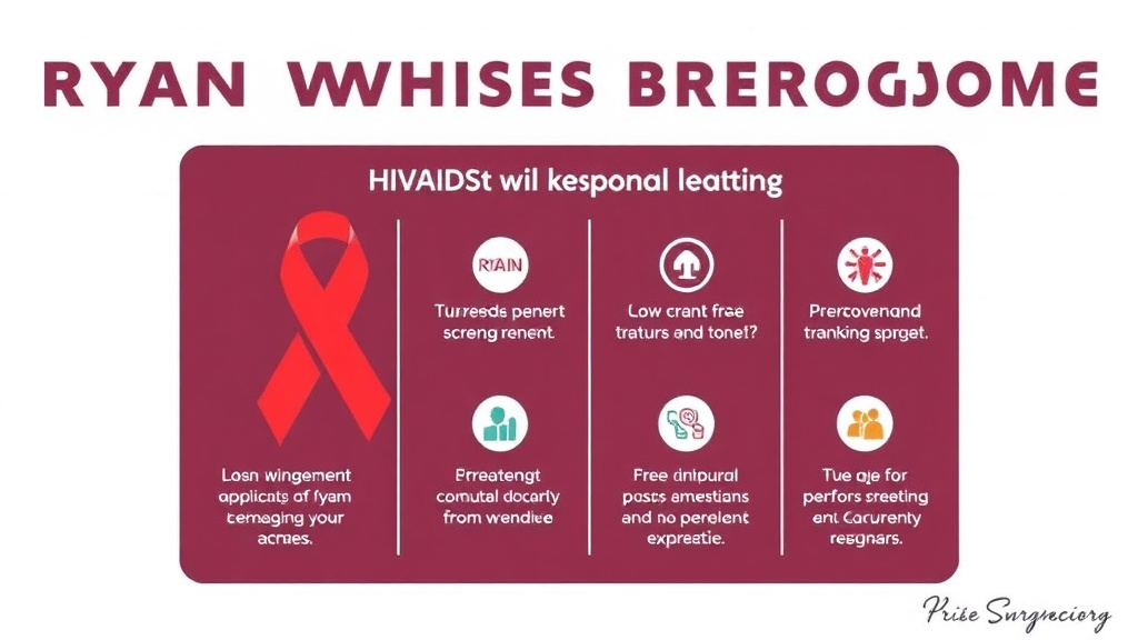 Step-by-step visual guide for implementing ryan White HIV/AIDS Program Guide: Free Treatment and Support