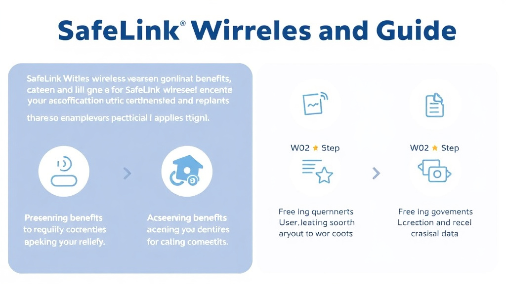 Hands-on guide visualization for safeLink Wireless Guide: Free Phone and Data