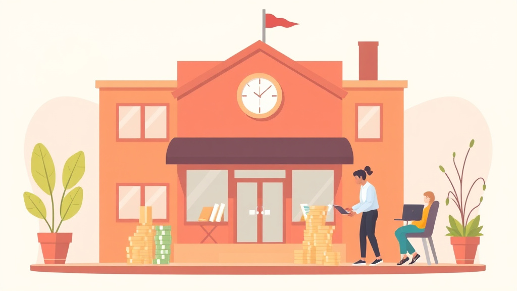 A professional illustration depicting SBA Small Business Loans Guide for Low-Income Entrepreneurs