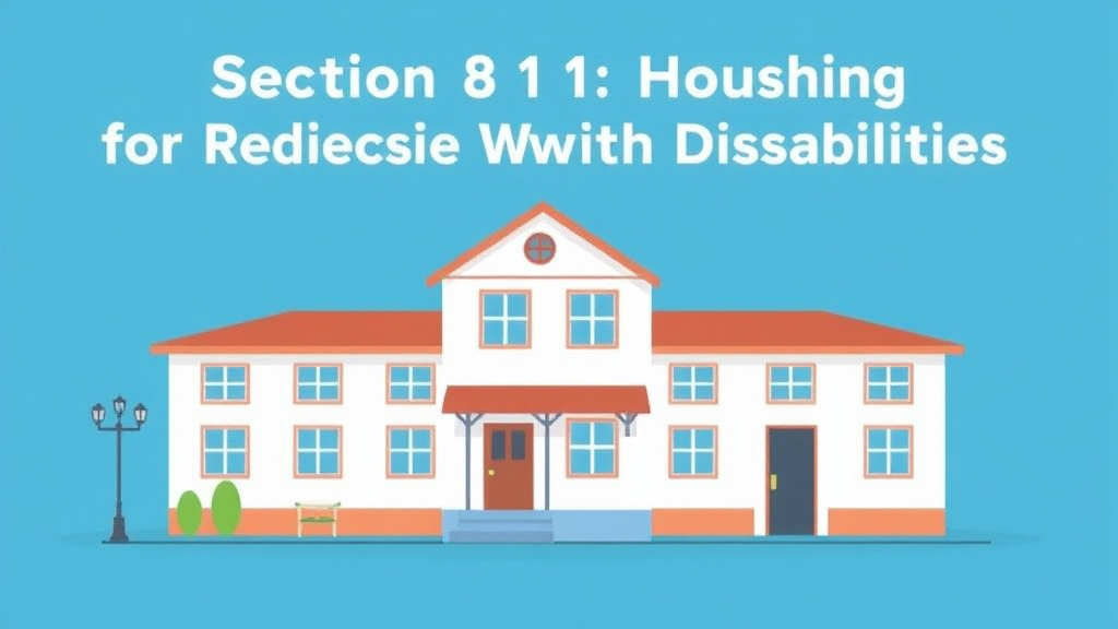 Process flow illustration for putting section 811 Housing for People With Disabilities into action