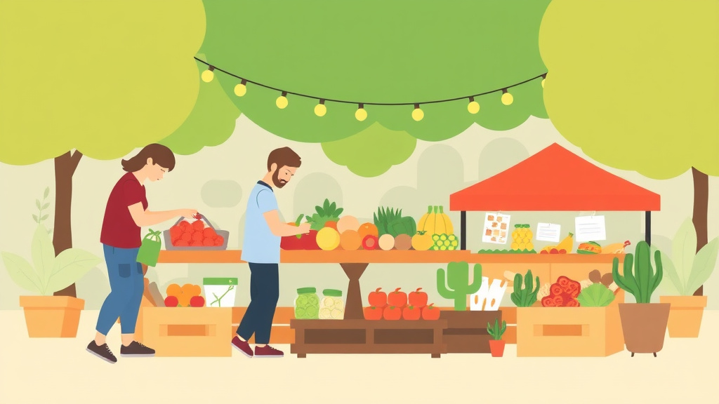 Visual overview of using SNAP at Farmers Markets: Double Your Dollars with key concepts highlighted