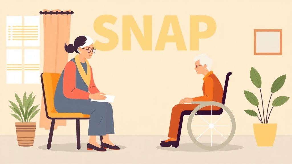 Detailed visual representation of SNAP for Elderly and Disabled: Special Rules and Higher Benefits