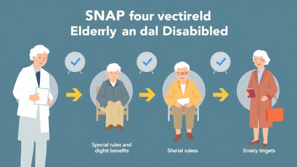 Practical workflow diagram for SNAP for Elderly and Disabled: Special Rules and Higher Benefits