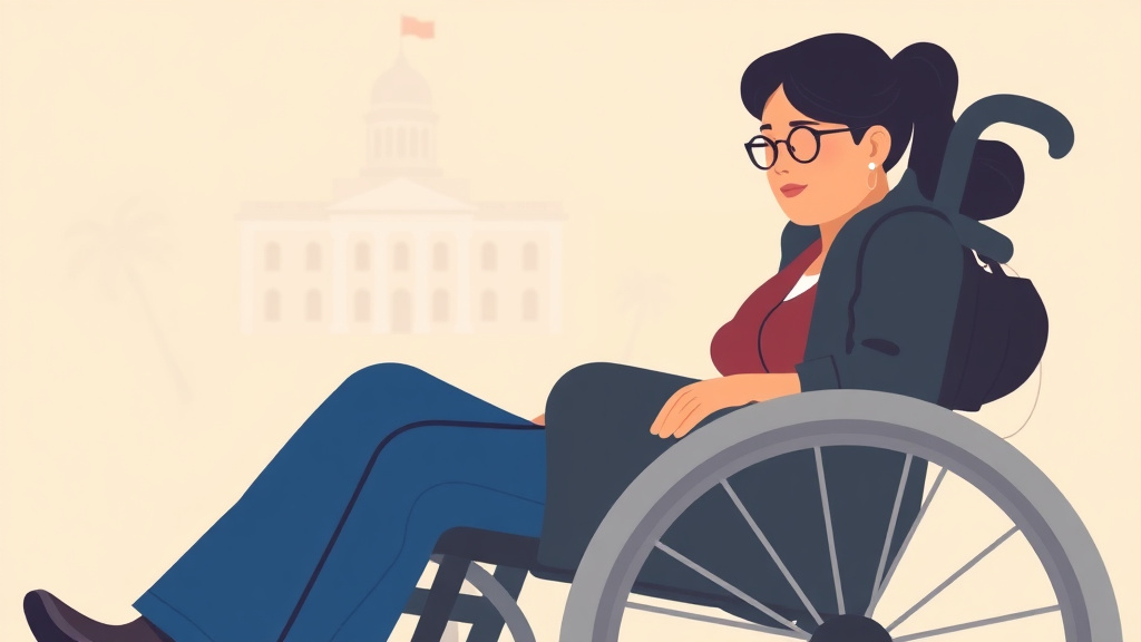 An informative visual explaining social Security Disability (SSDI) Guide: Benefits and Application for beginners and professionals
