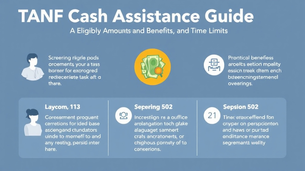 Step-by-step visual guide for implementing TANF Cash Assistance Guide: Eligibility, Amounts, and Time Limits