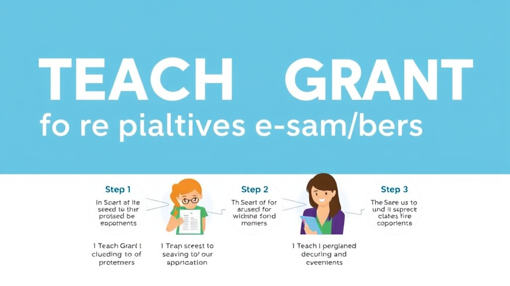 Real-world application diagram for TEACH Grant Program Guide: Funding for Future Teachers