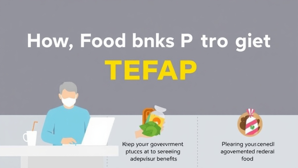 Implementation roadmap for TEFAP Guide: How Food Banks Get Federal Food with actionable steps