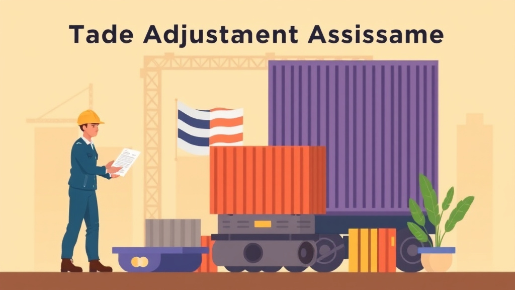 Detailed visual representation of trade Adjustment Assistance: Help for Workers Affected by Trade