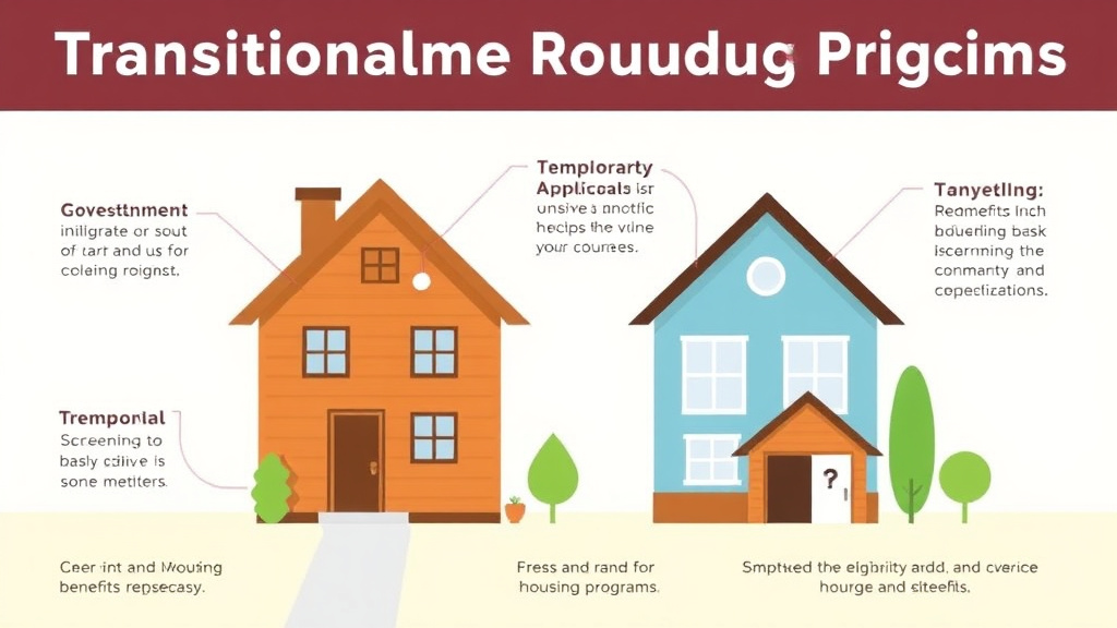 Real-world application diagram for transitional Housing Program Guide: Temporary Shelter