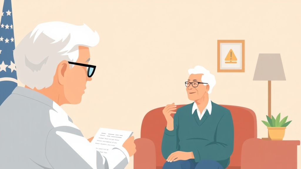 Illustration breaking down the fundamentals of VA Aid and Attendance Benefit: Extra Help for Seniors