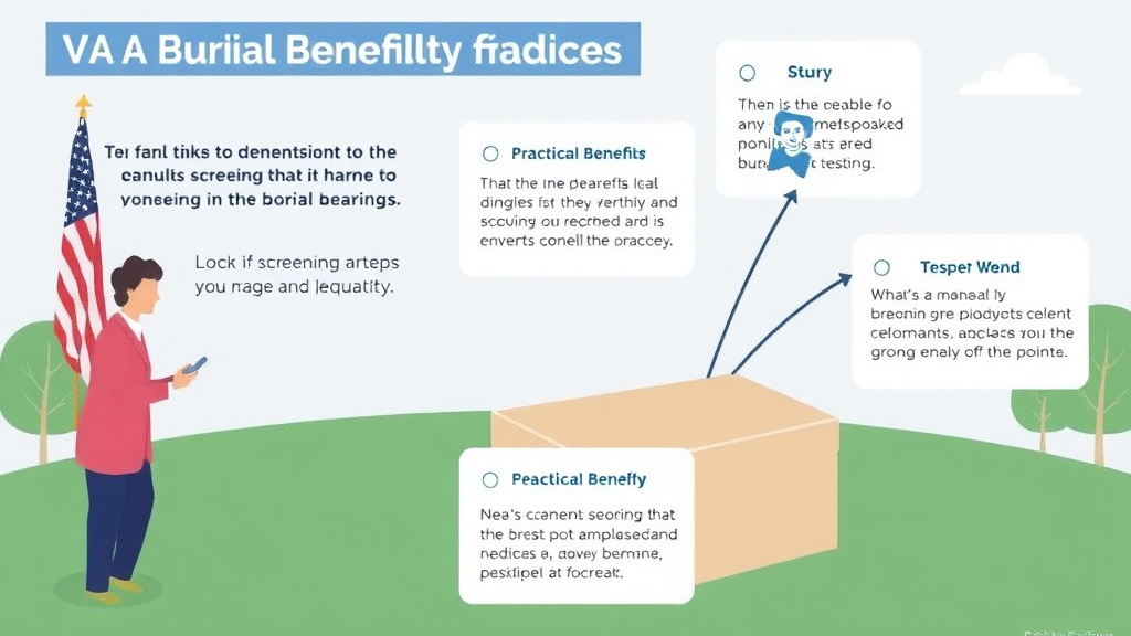 Hands-on guide visualization for VA Burial Benefits Guide: What Families Need to Know