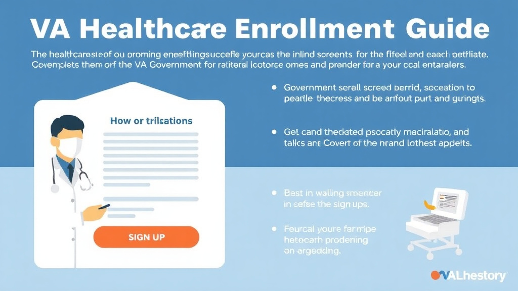 Step-by-step visual guide for implementing VA Healthcare Enrollment Guide: How to Sign Up