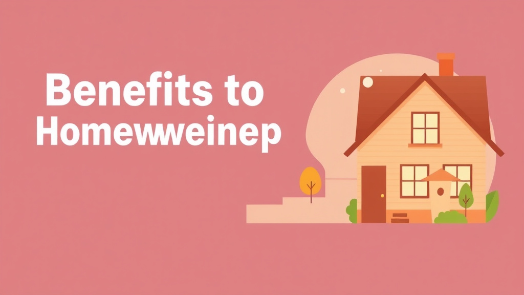 Educational graphic covering the essentials of benefits to Homeownership: A Step-by-Step Path