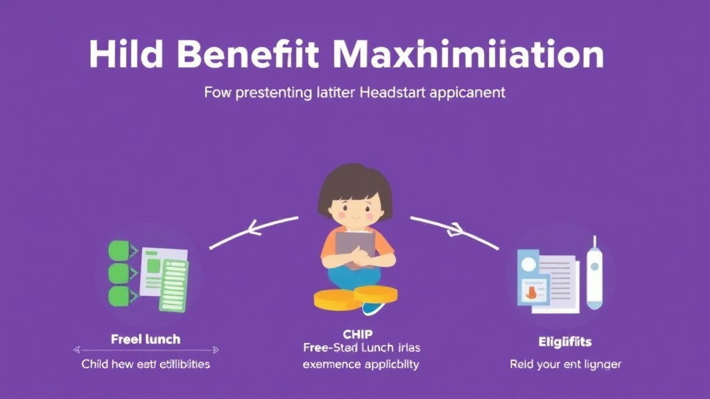 Hands-on guide visualization for child Benefit Maximization: CHIP, Free Lunch, Head Start, CTC